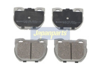Brake Pad Set, disc brake PP-L06AF Japanparts