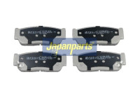 Brake Pad Set, disc brake PP-S02AF Japanparts