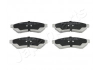 Brake Pad Set, disc brake PP-W01AF Japanparts