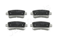 Brake Pad Set, disc brake PP-W06AF Japanparts