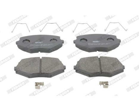Brake Pad Set, disc brake PREMIER ECO FRICTION FDB1011 Ferodo, Image 2