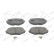 Brake Pad Set, disc brake PREMIER ECO FRICTION FDB1011 Ferodo, Thumbnail 2