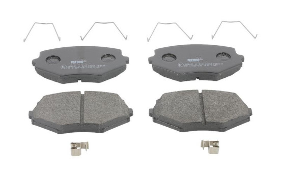 Brake Pad Set, disc brake PREMIER ECO FRICTION FDB1011 Ferodo, Image 2