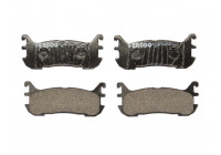 Brake Pad Set, disc brake PREMIER ECO FRICTION FDB1012 Ferodo