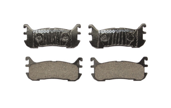 Brake Pad Set, disc brake PREMIER ECO FRICTION FDB1012 Ferodo
