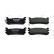 Brake Pad Set, disc brake PREMIER ECO FRICTION FDB1012 Ferodo, Thumbnail 4