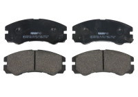 Brake Pad Set, disc brake PREMIER ECO FRICTION FDB1015 Ferodo