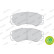 Brake Pad Set, disc brake PREMIER ECO FRICTION FDB1015 Ferodo, Thumbnail 4