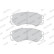 Brake Pad Set, disc brake PREMIER ECO FRICTION FDB1015 Ferodo, Thumbnail 4