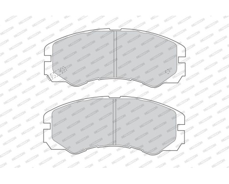 Brake Pad Set, disc brake PREMIER ECO FRICTION FDB1015 Ferodo, Image 4