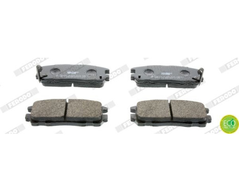 Brake Pad Set, disc brake PREMIER ECO FRICTION FDB1017 Ferodo, Image 3