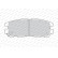 Brake Pad Set, disc brake PREMIER ECO FRICTION FDB1017 Ferodo, Thumbnail 4