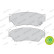 Brake Pad Set, disc brake PREMIER ECO FRICTION FDB1020 Ferodo, Thumbnail 4