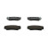 Brake Pad Set, disc brake PREMIER ECO FRICTION FDB1020 Ferodo, Thumbnail 3