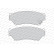 Brake Pad Set, disc brake PREMIER ECO FRICTION FDB1020 Ferodo, Thumbnail 4