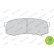 Brake Pad Set, disc brake PREMIER ECO FRICTION FDB1021 Ferodo, Thumbnail 3