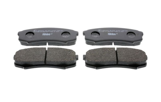 Brake Pad Set, disc brake PREMIER ECO FRICTION FDB1021 Ferodo, Image 2
