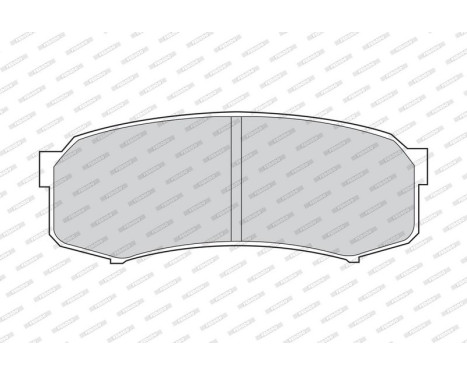 Brake Pad Set, disc brake PREMIER ECO FRICTION FDB1021 Ferodo, Image 3