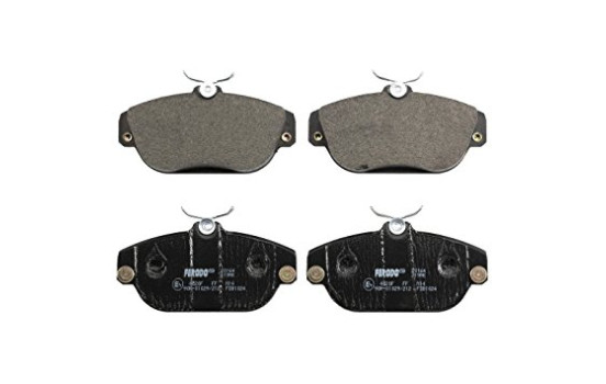 Brake Pad Set, disc brake PREMIER ECO FRICTION FDB1024 Ferodo