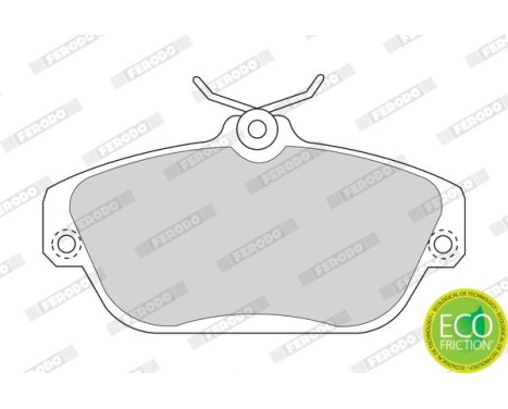 Brake Pad Set, disc brake PREMIER ECO FRICTION FDB1024 Ferodo, Image 4