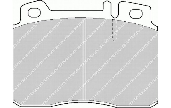 Brake Pad Set, disc brake PREMIER ECO FRICTION FDB1037 Ferodo, Image 2