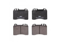 Brake Pad Set, disc brake PREMIER ECO FRICTION FDB1037 Ferodo