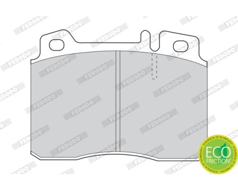 Brake Pad Set, disc brake PREMIER ECO FRICTION FDB1037 Ferodo, Image 4