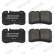 Brake Pad Set, disc brake PREMIER ECO FRICTION FDB1037 Ferodo, Thumbnail 4