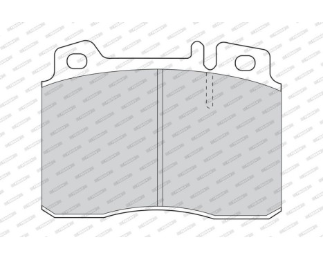 Brake Pad Set, disc brake PREMIER ECO FRICTION FDB1037 Ferodo, Image 4