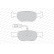 Brake Pad Set, disc brake PREMIER ECO FRICTION FDB1040 Ferodo, Thumbnail 4
