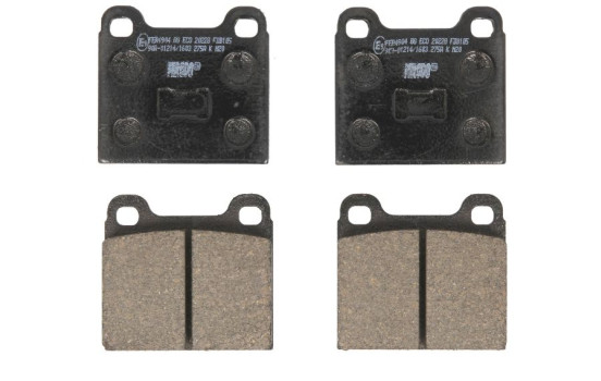 Brake Pad Set, disc brake PREMIER ECO FRICTION FDB105 Ferodo