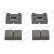 Brake Pad Set, disc brake PREMIER ECO FRICTION FDB105 Ferodo, Thumbnail 3