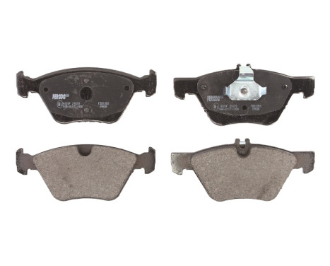 Brake Pad Set, disc brake PREMIER ECO FRICTION FDB1050 Ferodo