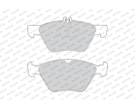 Brake Pad Set, disc brake PREMIER ECO FRICTION FDB1050 Ferodo, Image 4