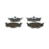 Brake Pad Set, disc brake PREMIER ECO FRICTION FDB1054 Ferodo, Thumbnail 3