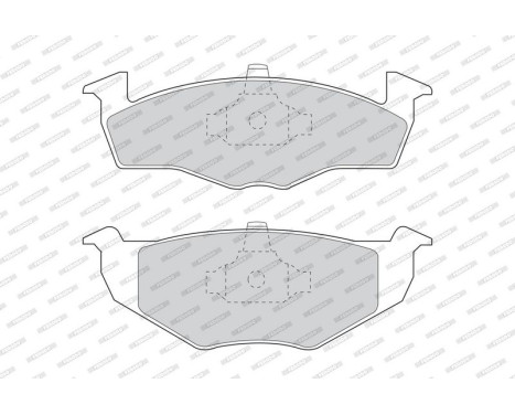 Brake Pad Set, disc brake PREMIER ECO FRICTION FDB1054 Ferodo, Image 4