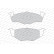 Brake Pad Set, disc brake PREMIER ECO FRICTION FDB1054 Ferodo, Thumbnail 4