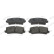 Brake Pad Set, disc brake PREMIER ECO FRICTION FDB106 Ferodo, Thumbnail 2