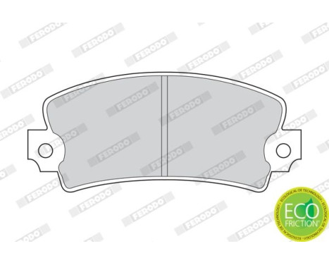 Brake Pad Set, disc brake PREMIER ECO FRICTION FDB106 Ferodo, Image 3