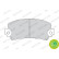 Brake Pad Set, disc brake PREMIER ECO FRICTION FDB106 Ferodo, Thumbnail 3