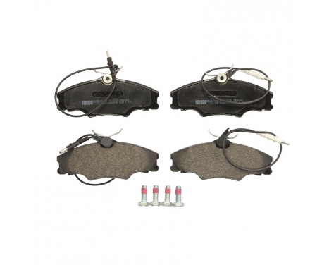 Brake Pad Set, disc brake PREMIER ECO FRICTION FDB1062 Ferodo
