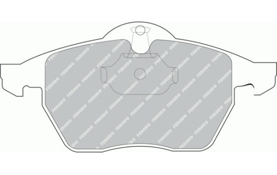 Brake Pad Set, disc brake PREMIER ECO FRICTION FDB1068 Ferodo, Image 2
