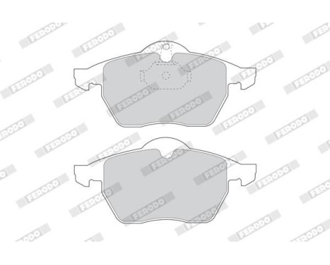 Brake Pad Set, disc brake PREMIER ECO FRICTION FDB1068 Ferodo, Image 3