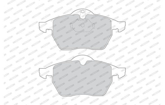 Brake Pad Set, disc brake PREMIER ECO FRICTION FDB1068 Ferodo, Image 3