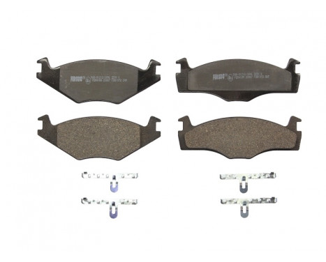 Brake Pad Set, disc brake PREMIER ECO FRICTION FDB1072 Ferodo