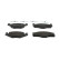 Brake Pad Set, disc brake PREMIER ECO FRICTION FDB1072 Ferodo, Thumbnail 2