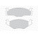 Brake Pad Set, disc brake PREMIER ECO FRICTION FDB1072 Ferodo, Thumbnail 3