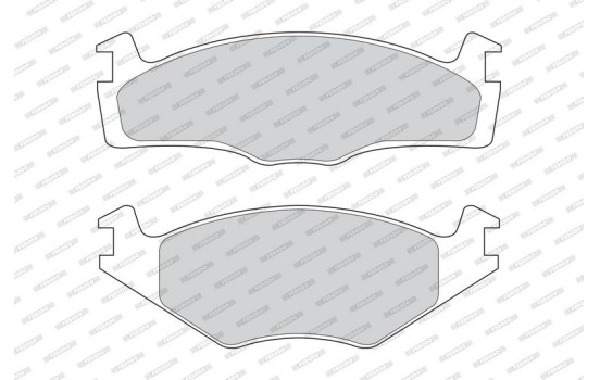 Brake Pad Set, disc brake PREMIER ECO FRICTION FDB1072 Ferodo, Image 3