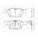 Brake Pad Set, disc brake PREMIER ECO FRICTION FDB1073 Ferodo, Thumbnail 5