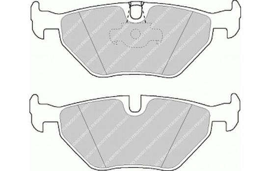 Brake Pad Set, disc brake PREMIER ECO FRICTION FDB1075 Ferodo, Image 2